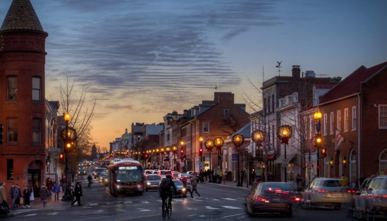 Where Old Money Meets New Energy: Georgetown's M Street NW 1 M Streets Washington D.C